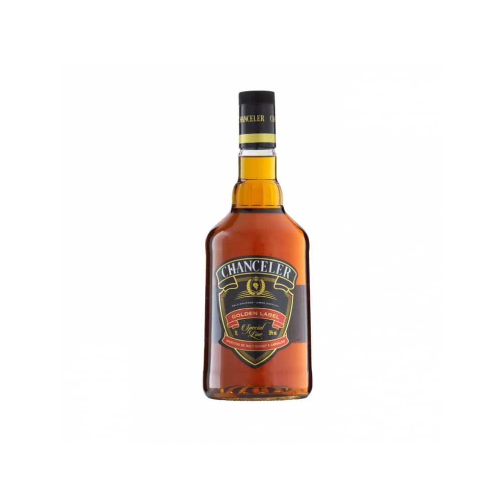 Whisky línea especial etiqueta dorada Chanceler (1 L) - Imagen 1