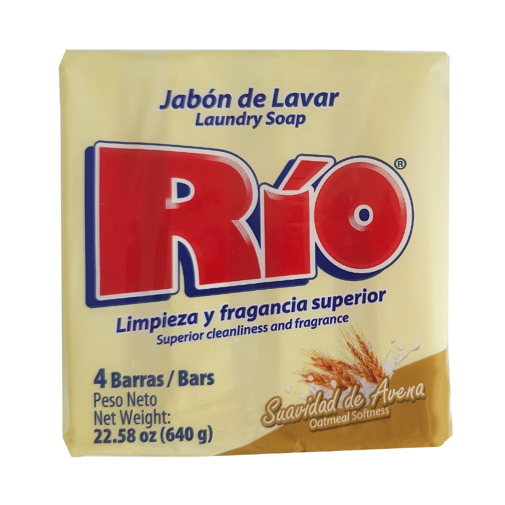 Jabón de lavar Suavidad de Avena Río (640 g / 1.41 lb) - Imagen 1