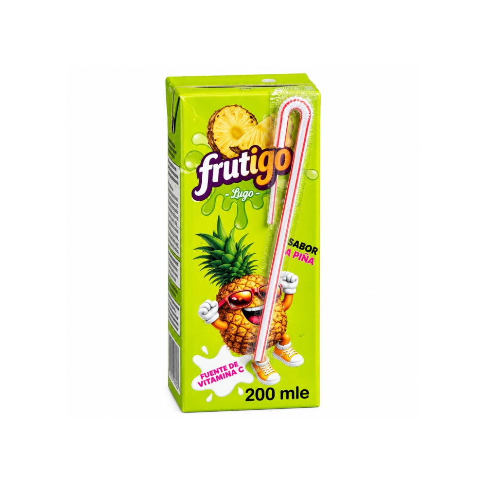 Jugo de piña Frutigo (200 ml) - Imagen 1