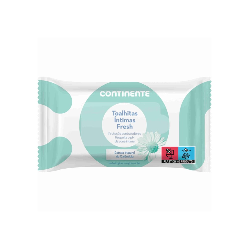 Toallitas íntimas Continente Fresh (20 U) - Imagen 1