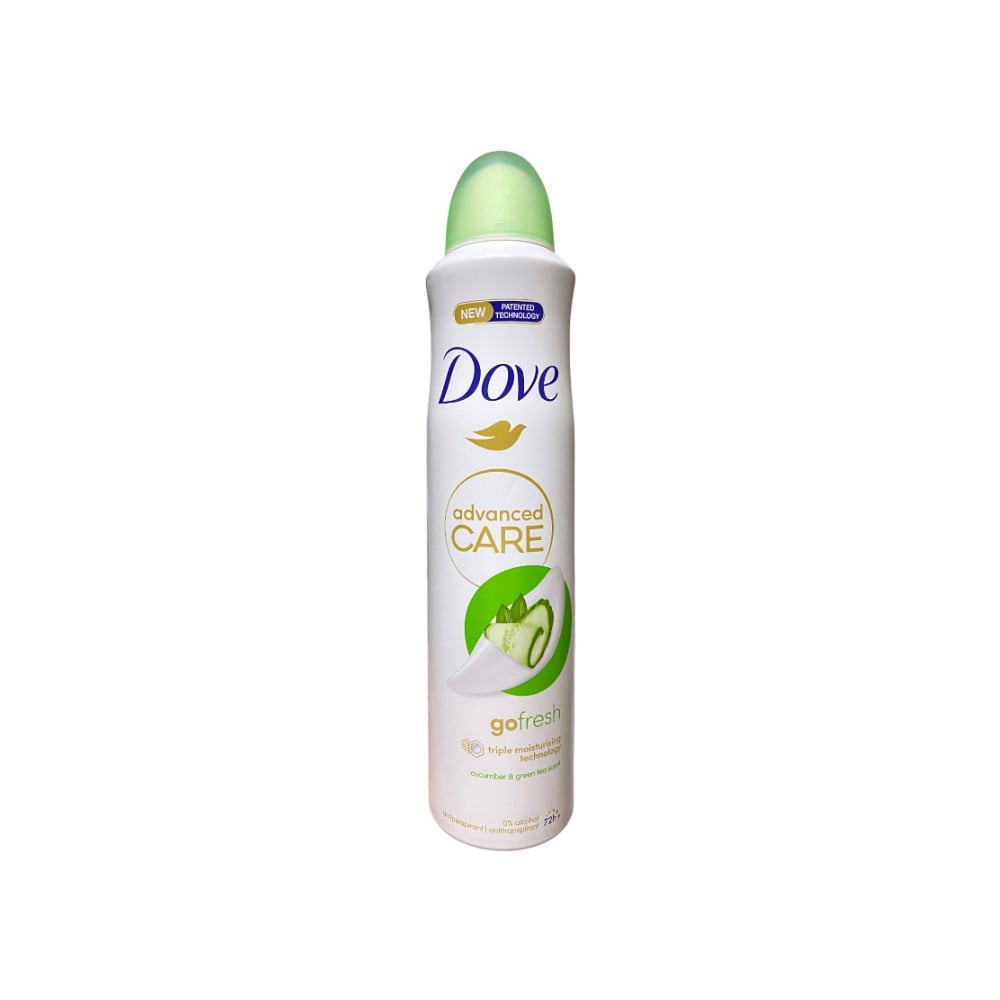 Desodorante en aerosol aroma pepino y té verde Dove (250 ml) - Imagen 1