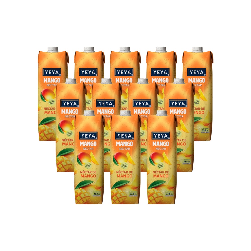 Néctar de mango YEYA (12 x 1 L / 33.8 fl oz) - Imagen 1