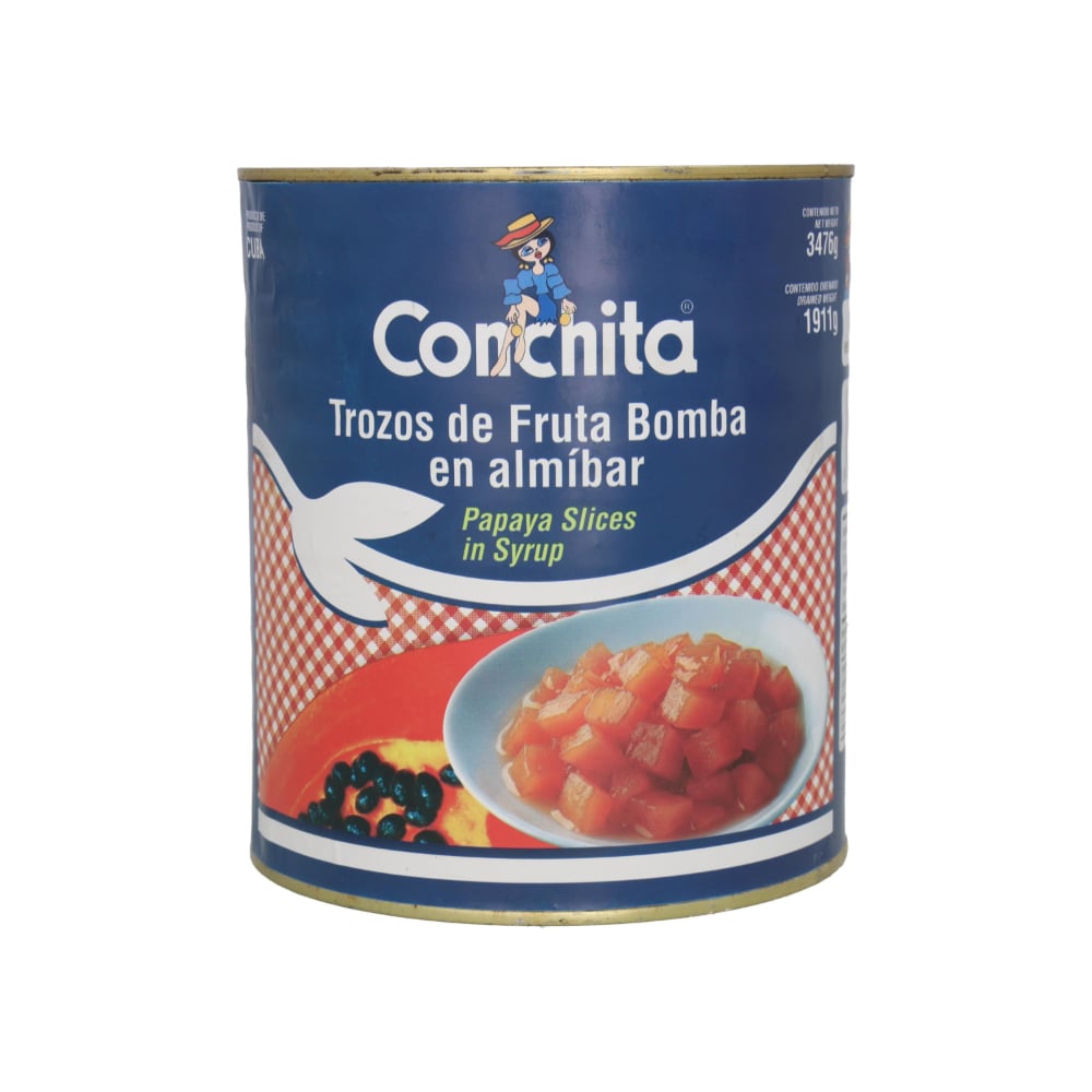 Trozos de fruta bomba en almíbar Conchita (3.47 kg / 7.66 lb) - Imagen 1