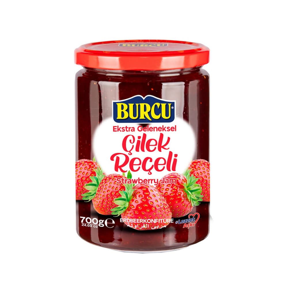 Mermelada de fresa Burcu (700 g / 1.54 lb) - Imagen 1