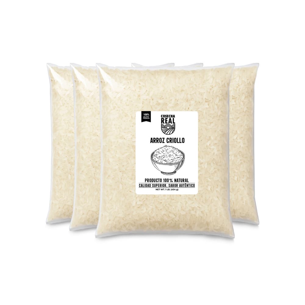 Arroz criollo Cosecha Real (4 x 454 g / 1 lb) - Imagen 1