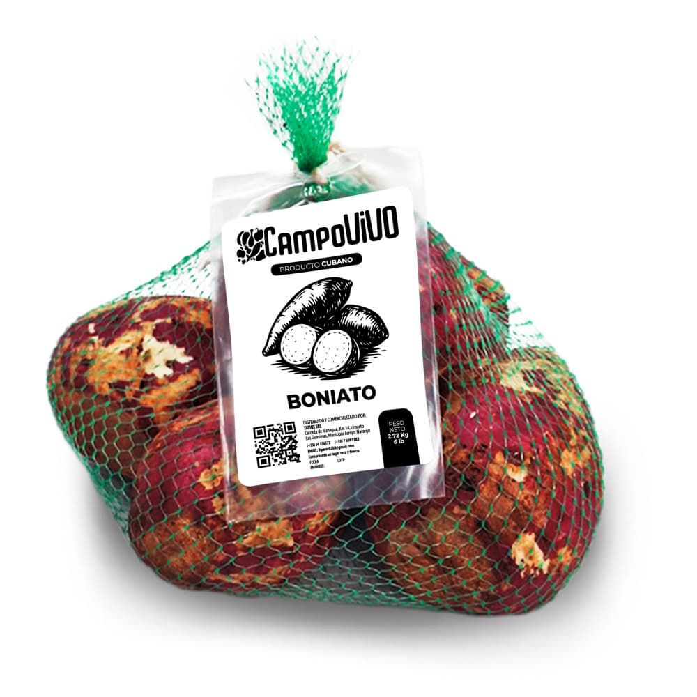 Boniato Campo Vivo (2.72 Kg / 6 lb) - Imagen 1