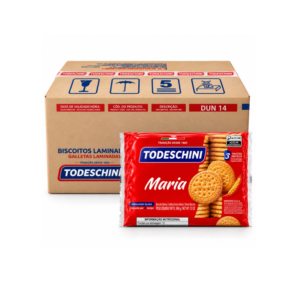 Galletas María Todeschini (20 x 360 g / 12.7 oz) - Imagen 1