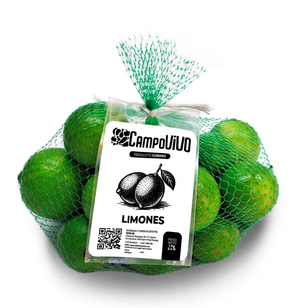 Limones Campo Vivo (1 Kg / 2.2 lb) - Imagen 1