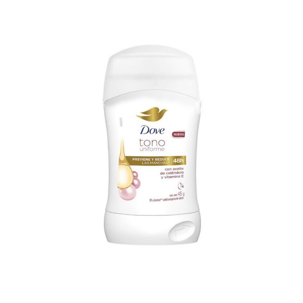 Desodorante antitranspirante en barra Tono Uniforme Dove (45 g / 1.59 oz) - Imagen 1