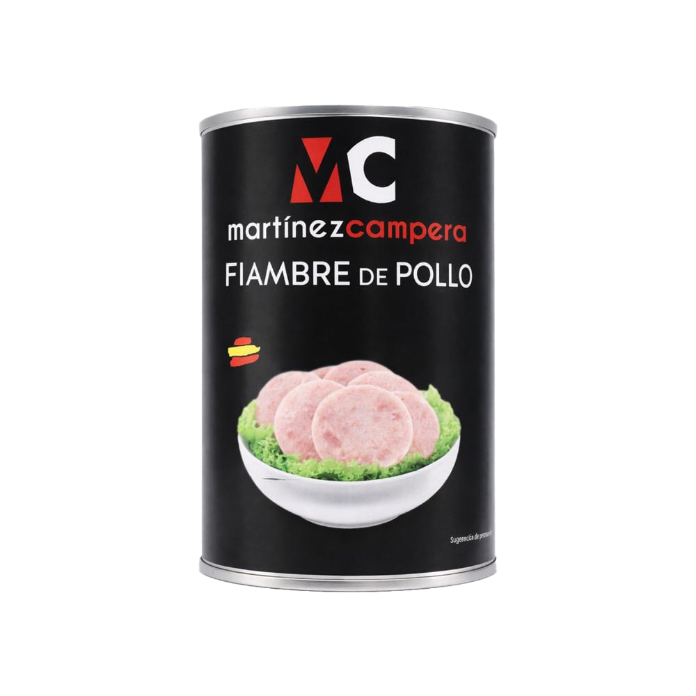 Spam fiambre de pollo Martínez Campera (400 g / 14.11 oz) - Imagen 1