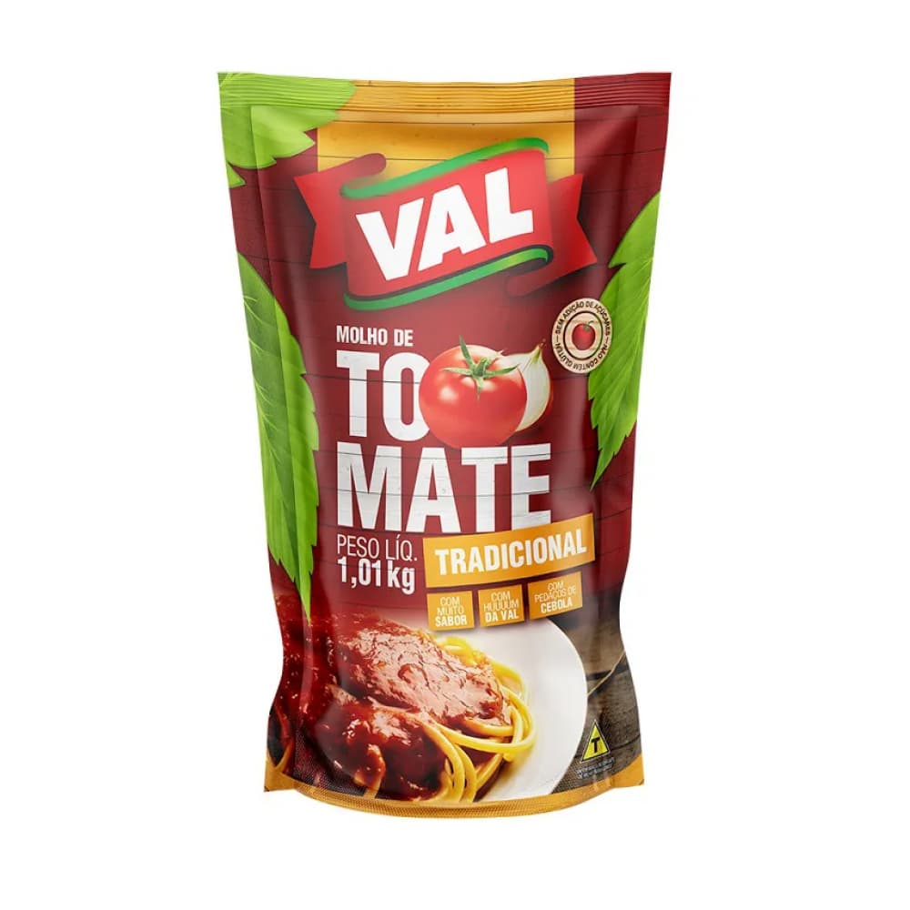 Salsa de tomate Val (1.01 kg / 2.23 lb) - Imagen 1
