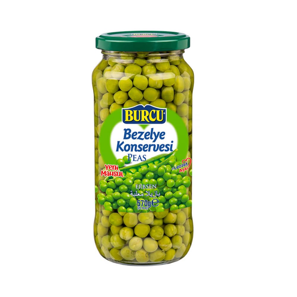 Guisantes verdes Burcu (570 g / 1.26 lb) - Imagen 1