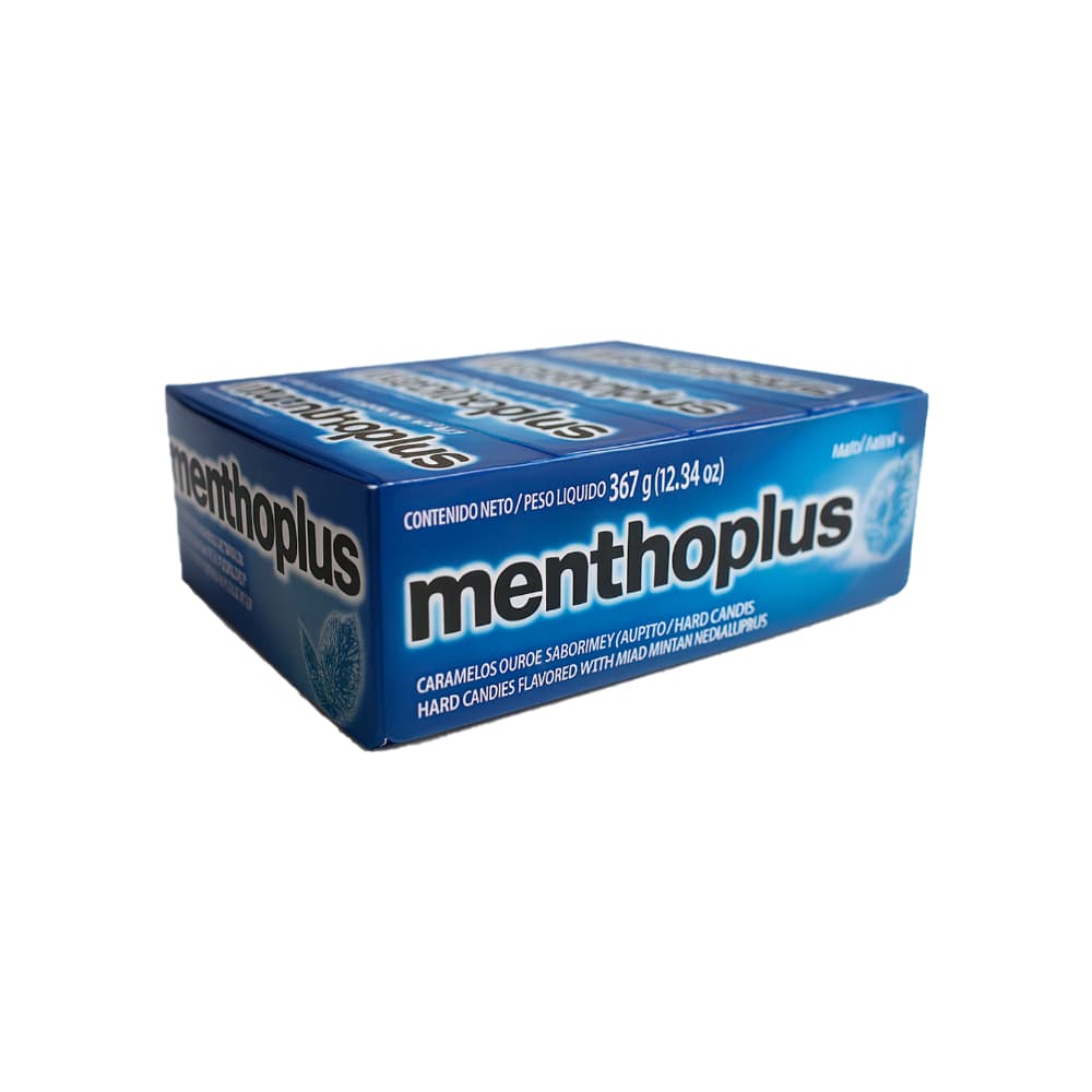 Caramelos duros sabor mentol y eucalipto Menthoplus (12 x 30.6 g / 1.08 oz) - Imagen 1