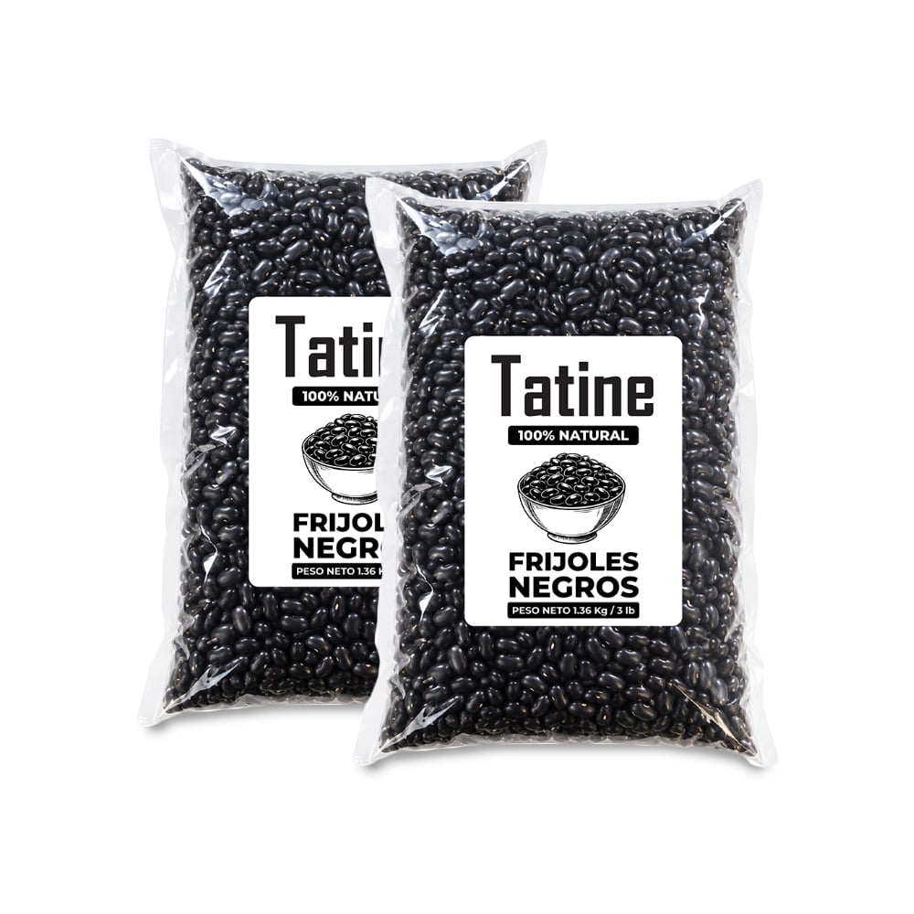 Frijoles negros Tatine (2 x 1.36 kg / 3 lb) - Imagen 1