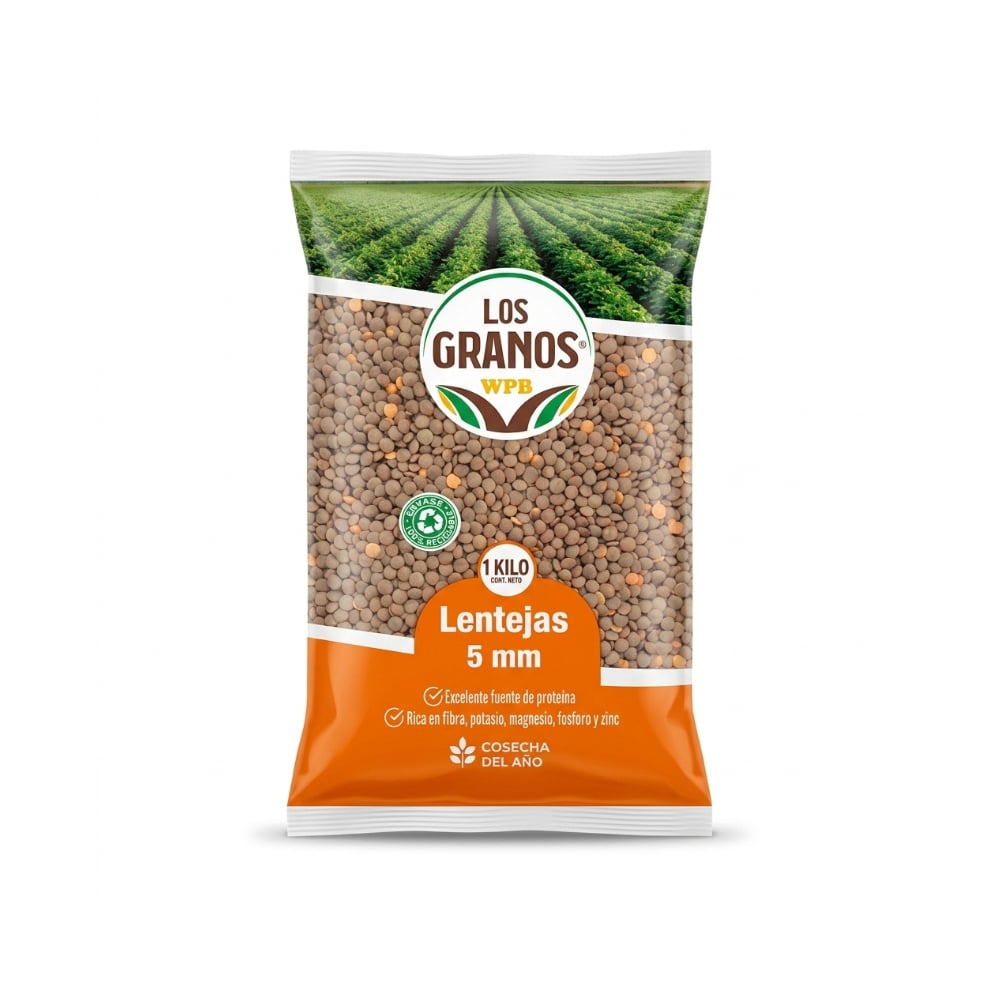 Lentejas Los granos (1 kg / 2.2 lb) - Imagen 1