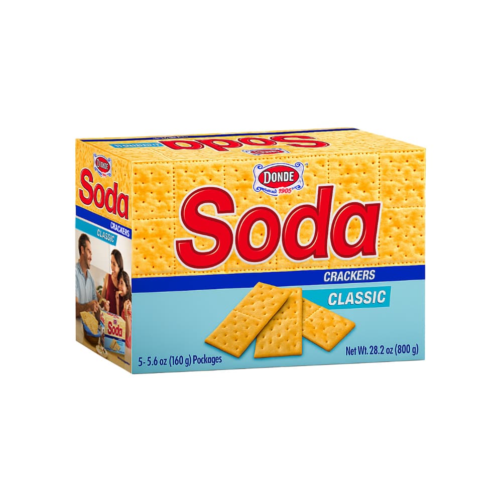 Galletas de soda Dondé (800 g / 1.76 lb) - Imagen 1