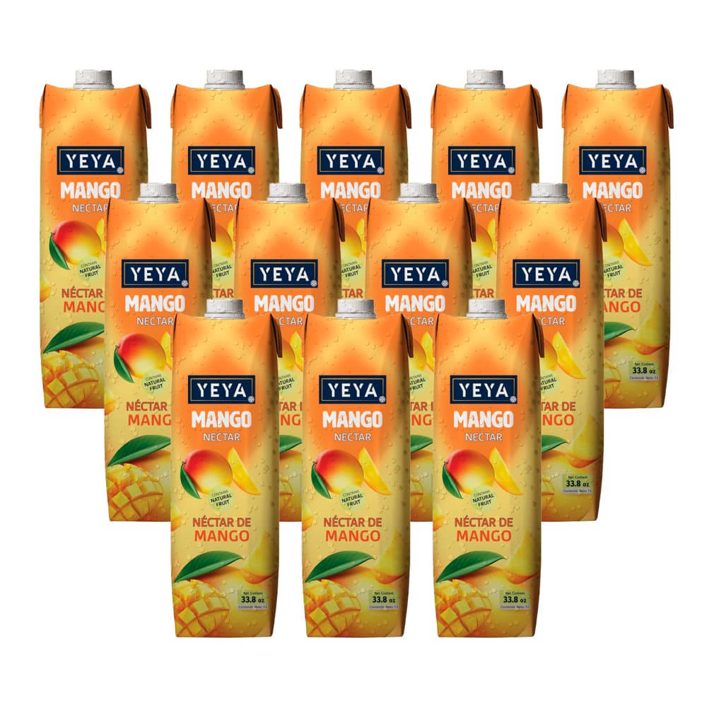 Néctar de mango YEYA (12 x 1 L / 33.8 fl oz) - Imagen 1
