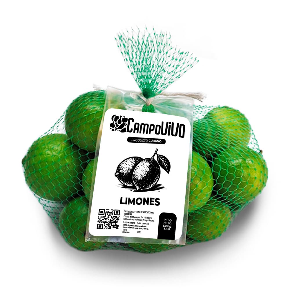 Limones Campo Vivo (500 g / 1.1 lb) - Imagen 1