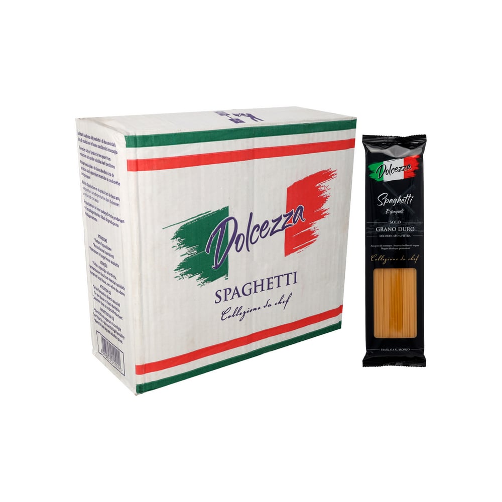 Caja de espaguetis Dolcezza (20 x 500 g / 1.10 lb) - Imagen 1
