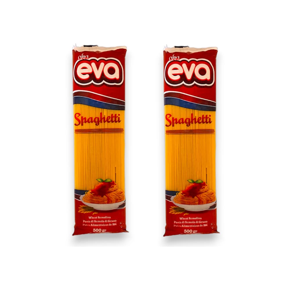 Espagueti Oba Eva (2 x 500 g / 1.1 lb) - Imagen 1