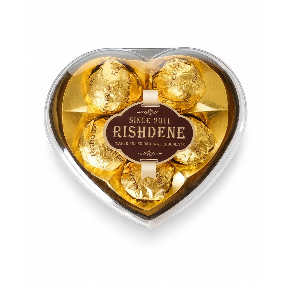 Bombones con relleno de oblea Rishdene (55 g / 1.94 oz) - Imagen 1