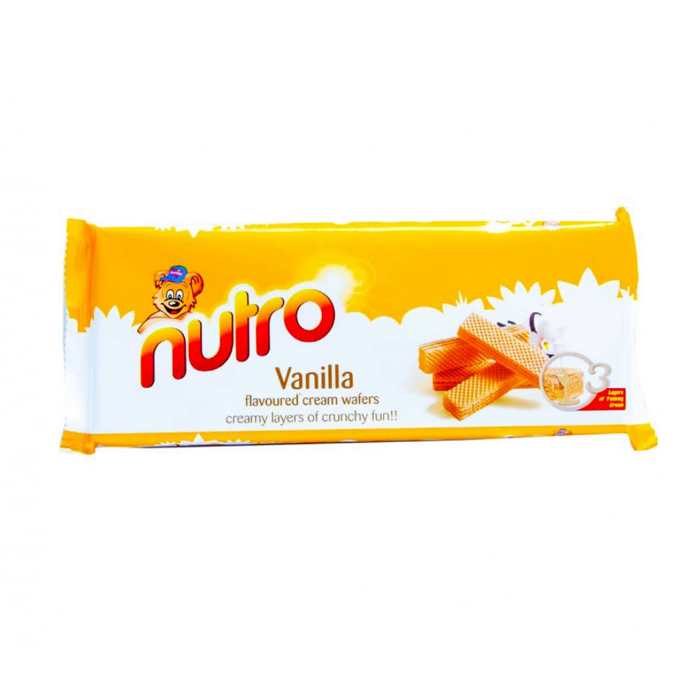 Sorbetos rellenos con crema sabor vainilla Nutro (75 g / 2.65 oz) - Imagen 1