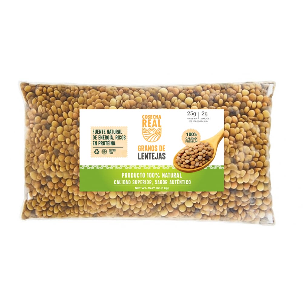 Lentejas Cosecha Real (1 kg / 2.2 lb) - Imagen 1