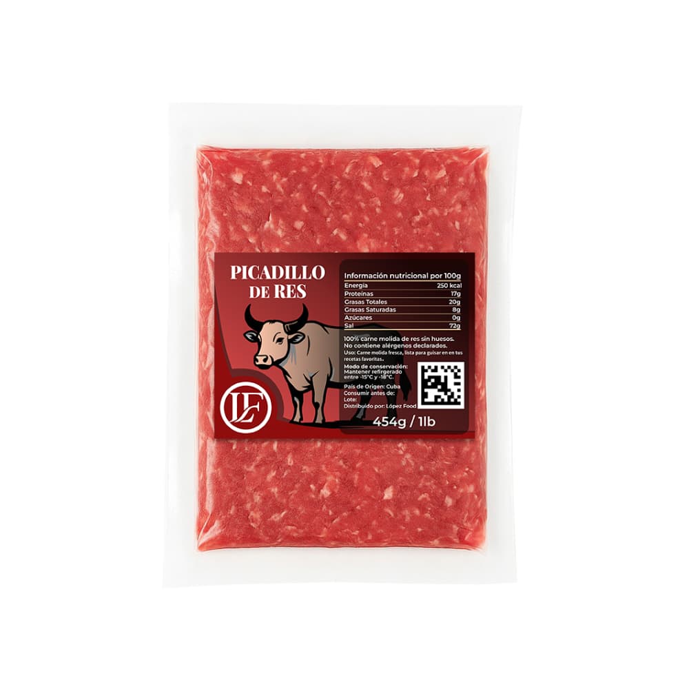 Picadillo de res LF (454 g / 1 lb) - Imagen 1