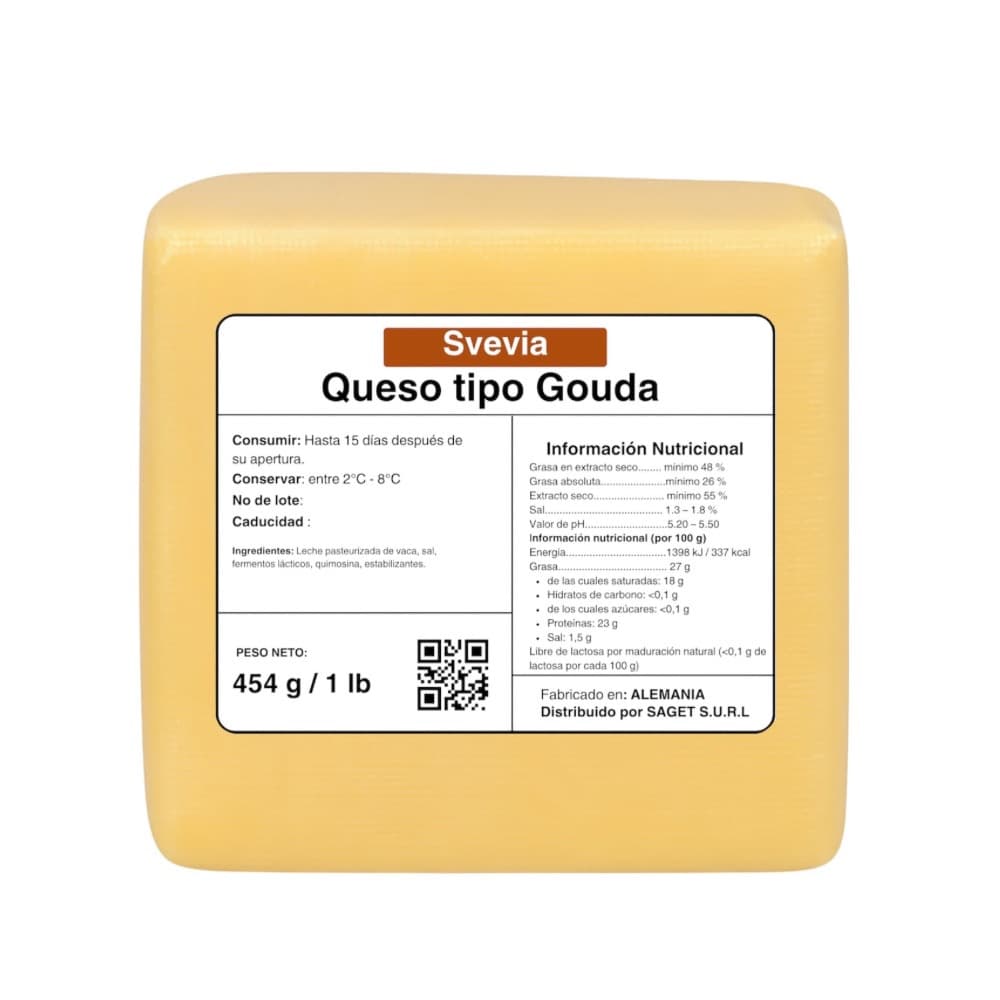 Queso tipo gouda Svevia (454 g / 1 lb) - Imagen 1