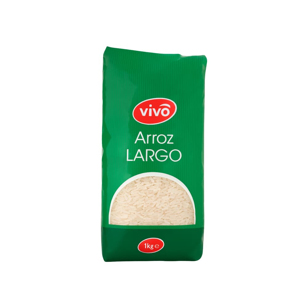 Arroz grano largo Vivó (1 kg / 2.2 lb) - Imagen 1