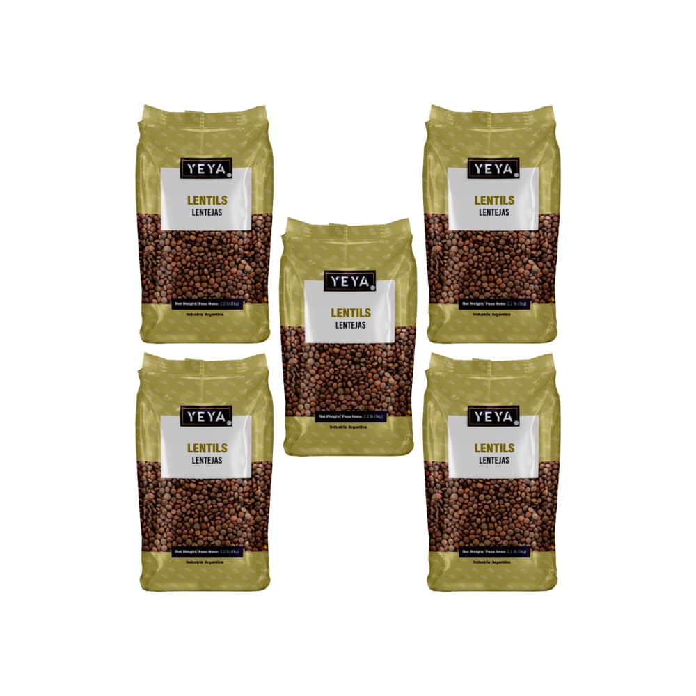 Lentejas Yeya (5 x 1 kg / 2.2 lb) - Imagen 1