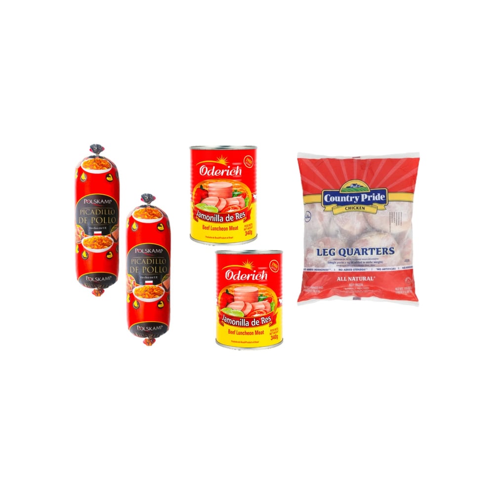 Combo mixto (pollo, picadillo y jamonilla) - Imagen 1
