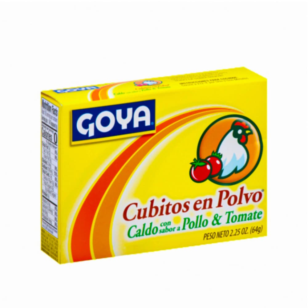 Caldo con sabor a pollo y tomate Goya (64 g / 2.25 oz) - Imagen 1