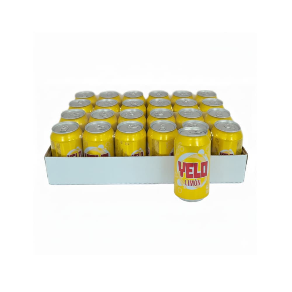 Refresco gaseado de limón Yelo (24 x 330 ml) - Imagen 1