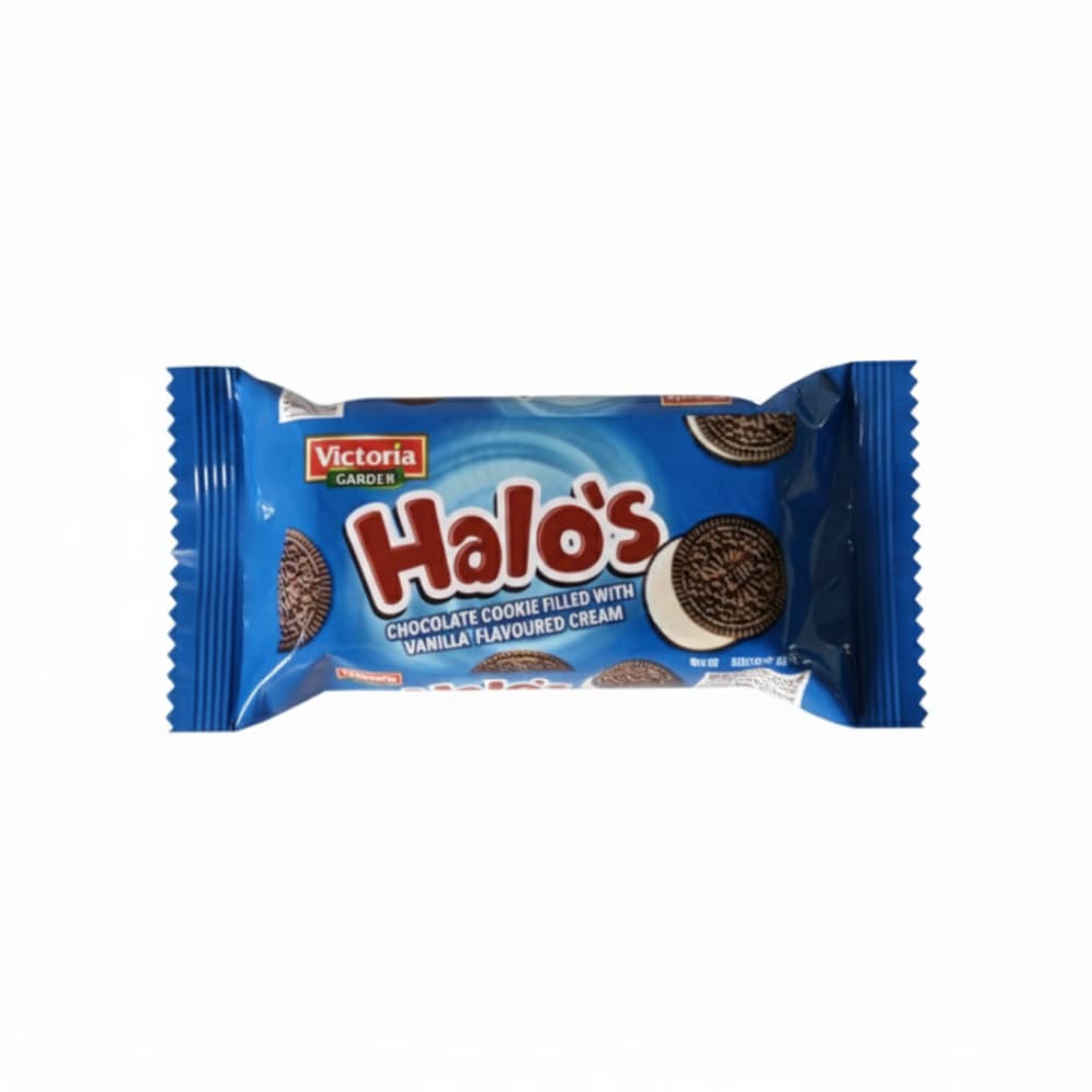 Galletas de chocolate rellenas con crema sabor vainilla Victoria Garden (50 g / 1.76 oz) - Imagen 1