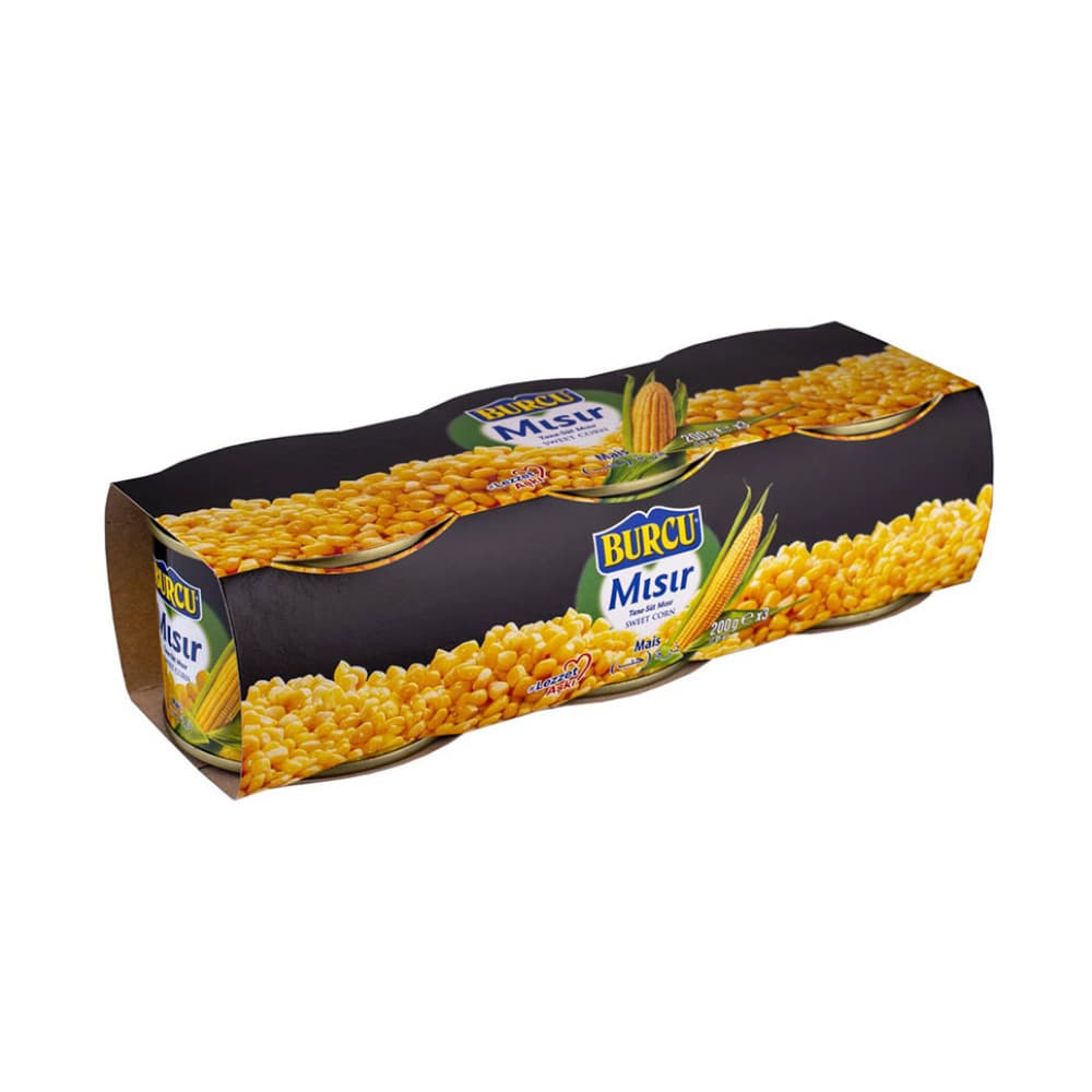 Maíz dulce en lata Burcu (600 g / 1.32 lb) - Imagen 1