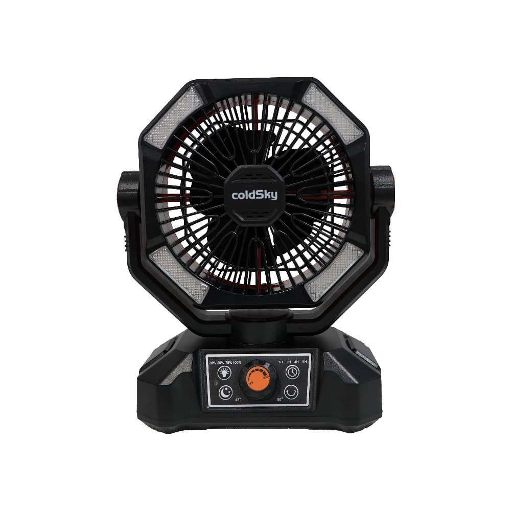 Ventilador portátil recargable de 7'' de dos aspas ColdSky HY-8136S (20000 mAh) - Imagen 1