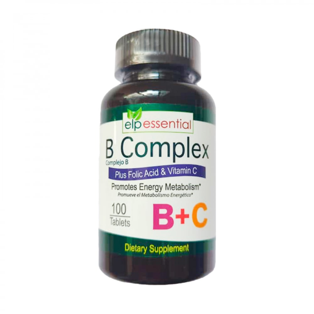 Complejo Vitamínico B Elp Essential (100 tabletas) - Imagen 1