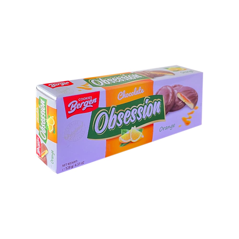 Galletas de Naranja Obsession Bergen (128 g / 4.51 oz) - Imagen 1