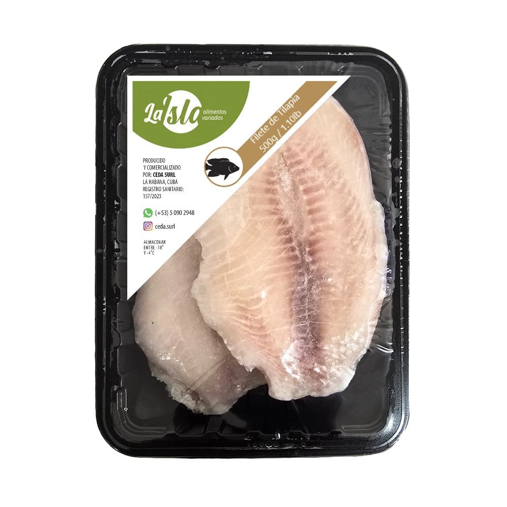 Filete de tilapia La Isla (400 g / 0.88 lb) - Imagen 1