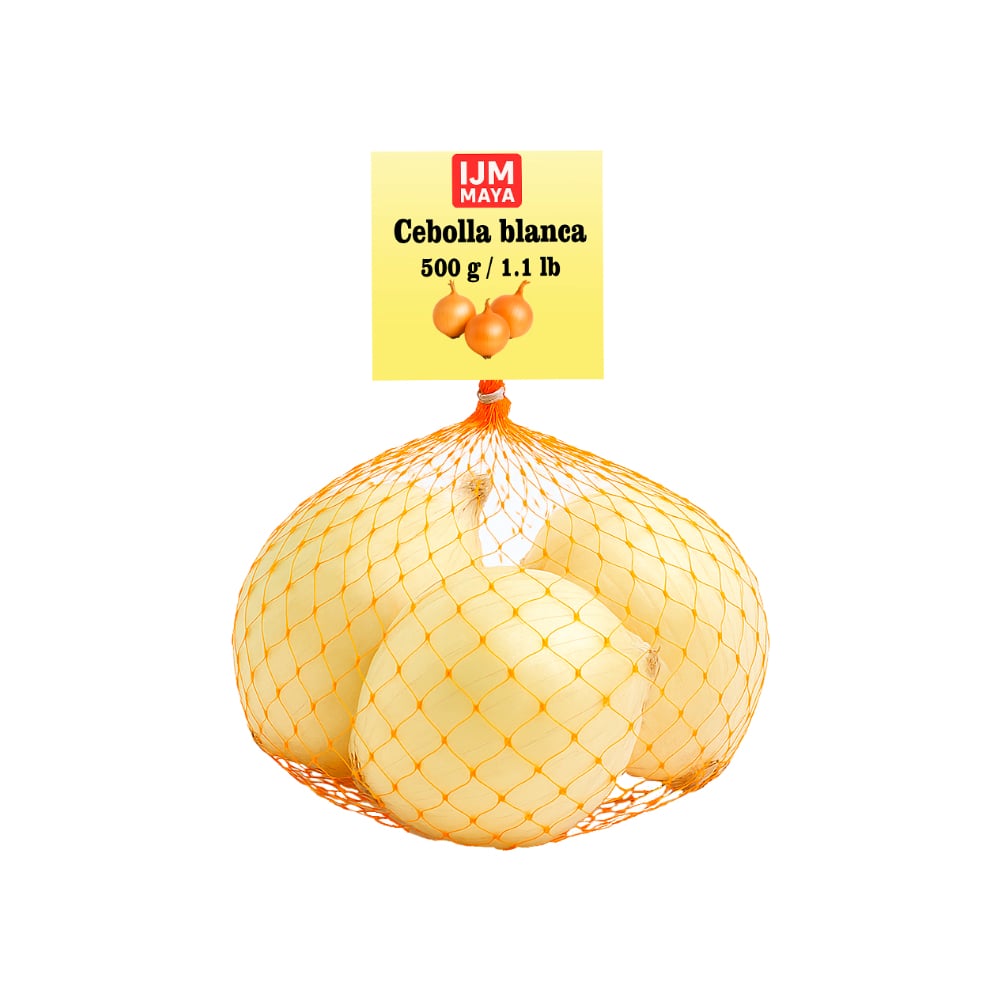 Cebolla blanca IJM Maya (500 g / 1.1 lb) - Imagen 1