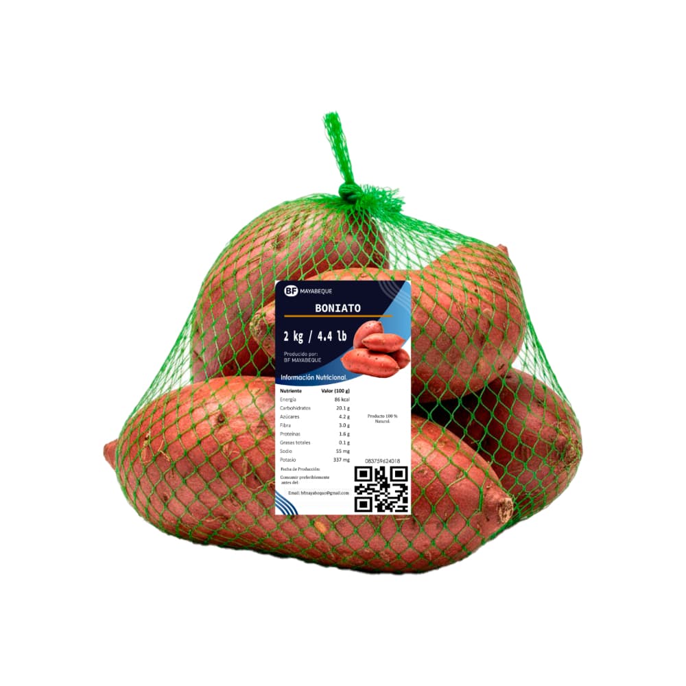 Boniato BF Mayabeque (2 kg / 4.4 lb) - Imagen 1
