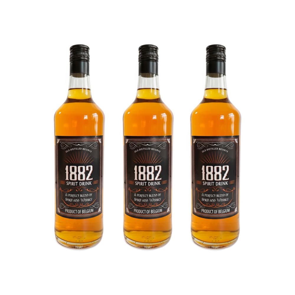 Whisky 40 % vol selección premium 1882 (3 X 1 L) - Imagen 1