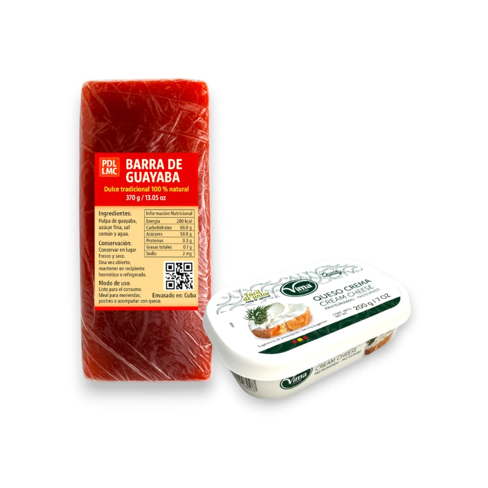 Barra de guayaba + Queso Crema - Imagen 1