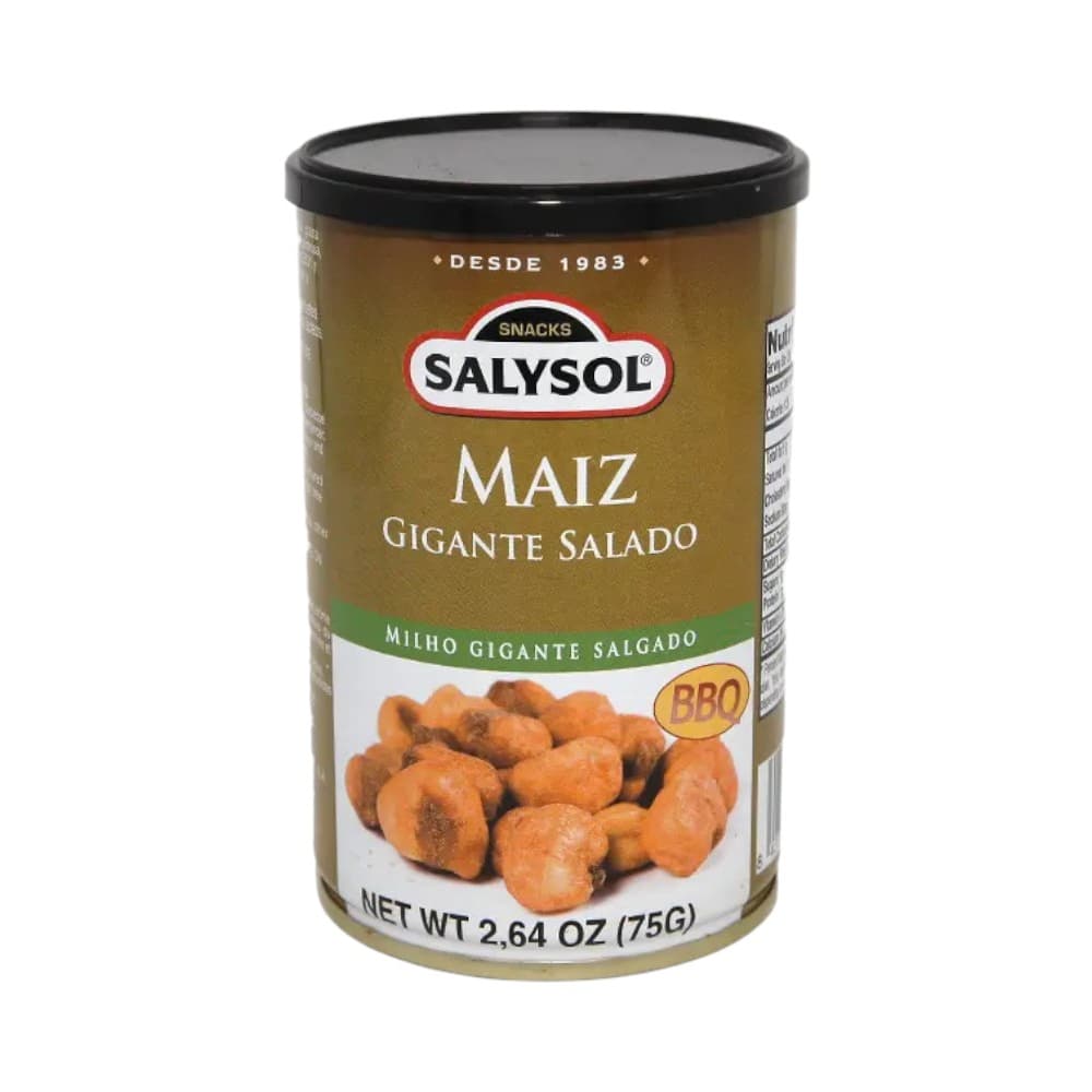 Maíz gigante salado BBQ Salysol (75 g / 2.64 oz) - Imagen 1
