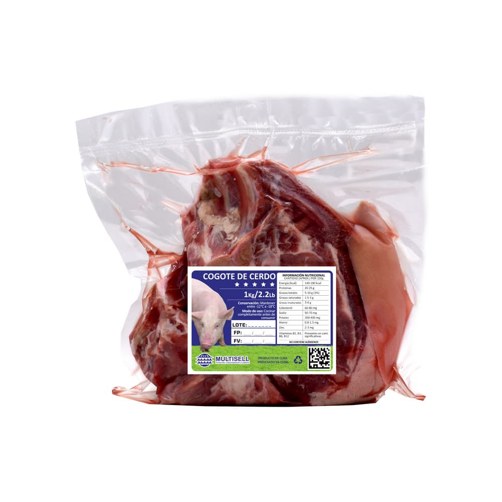 Cogote de cerdo Multisell (1 Kg / 2.2 lb) - Imagen 1