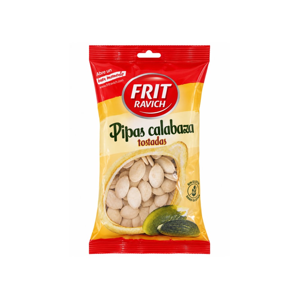 Pipas de calabaza tostadas y saladas Frit Ravich (75 g / 2.64 oz) - Imagen 1