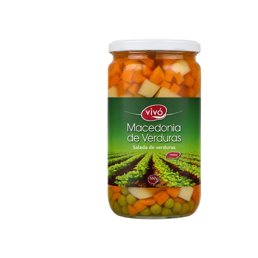 Macedonia de verduras Vivó (660 g / 23.28 oz) - Imagen 1