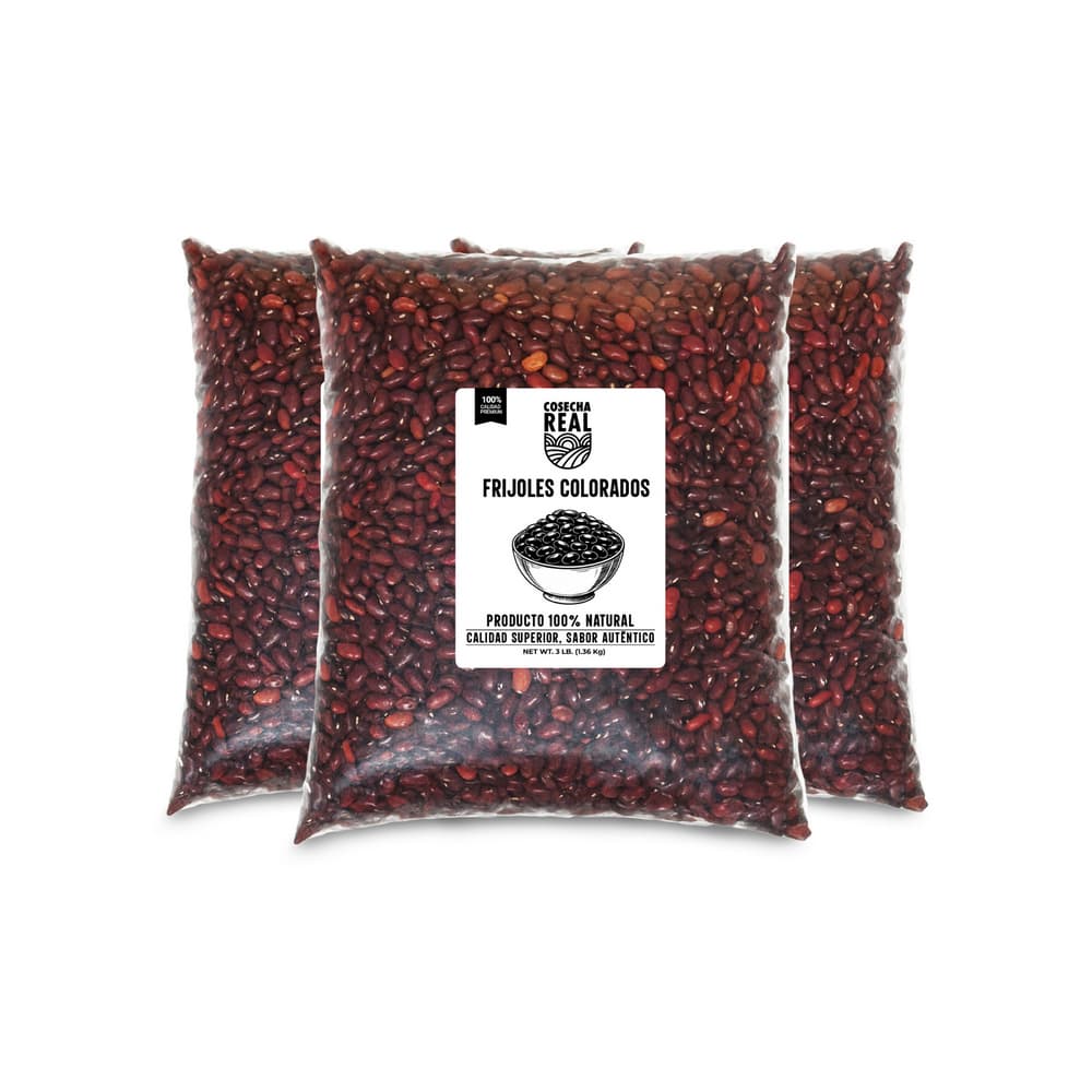 Frijoles colorados Cosecha Real (3 x 1.36 kg / 3 lb) - Imagen 1