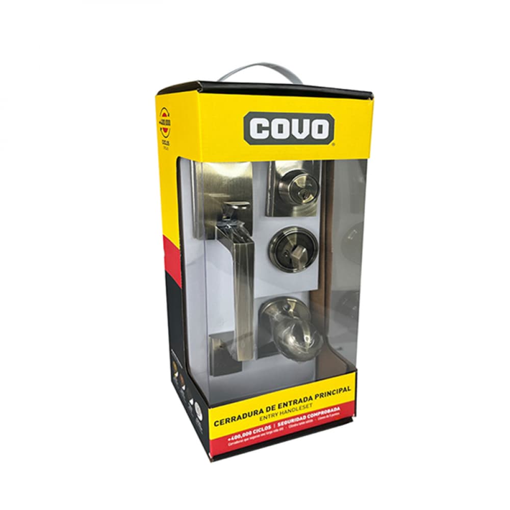 Cerradura - yale o llavín - para entrada principal de puerta exterior Covo - Imagen 1